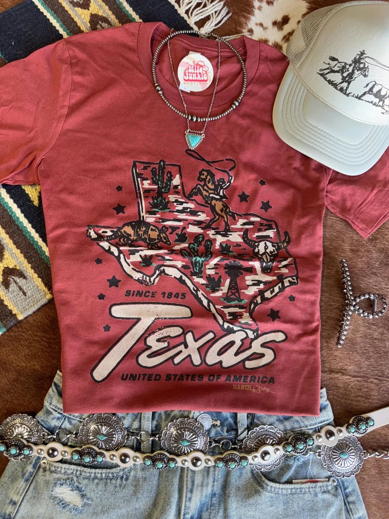 Texas USA Graphic Tee