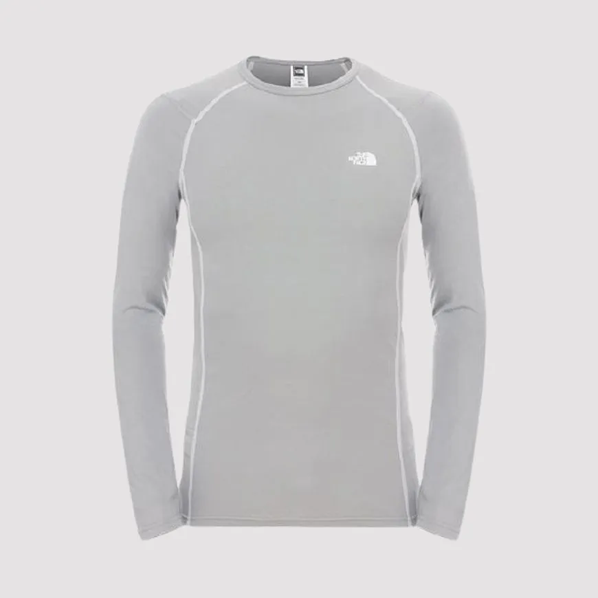 The North Face Warm Crew Neck Men Skiing Baselayer Grey