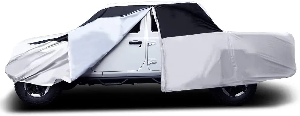 Titan Premium Multi-Layer PEVA Car Cover for Gladiator Pick-up Trucks 218 Inches Long