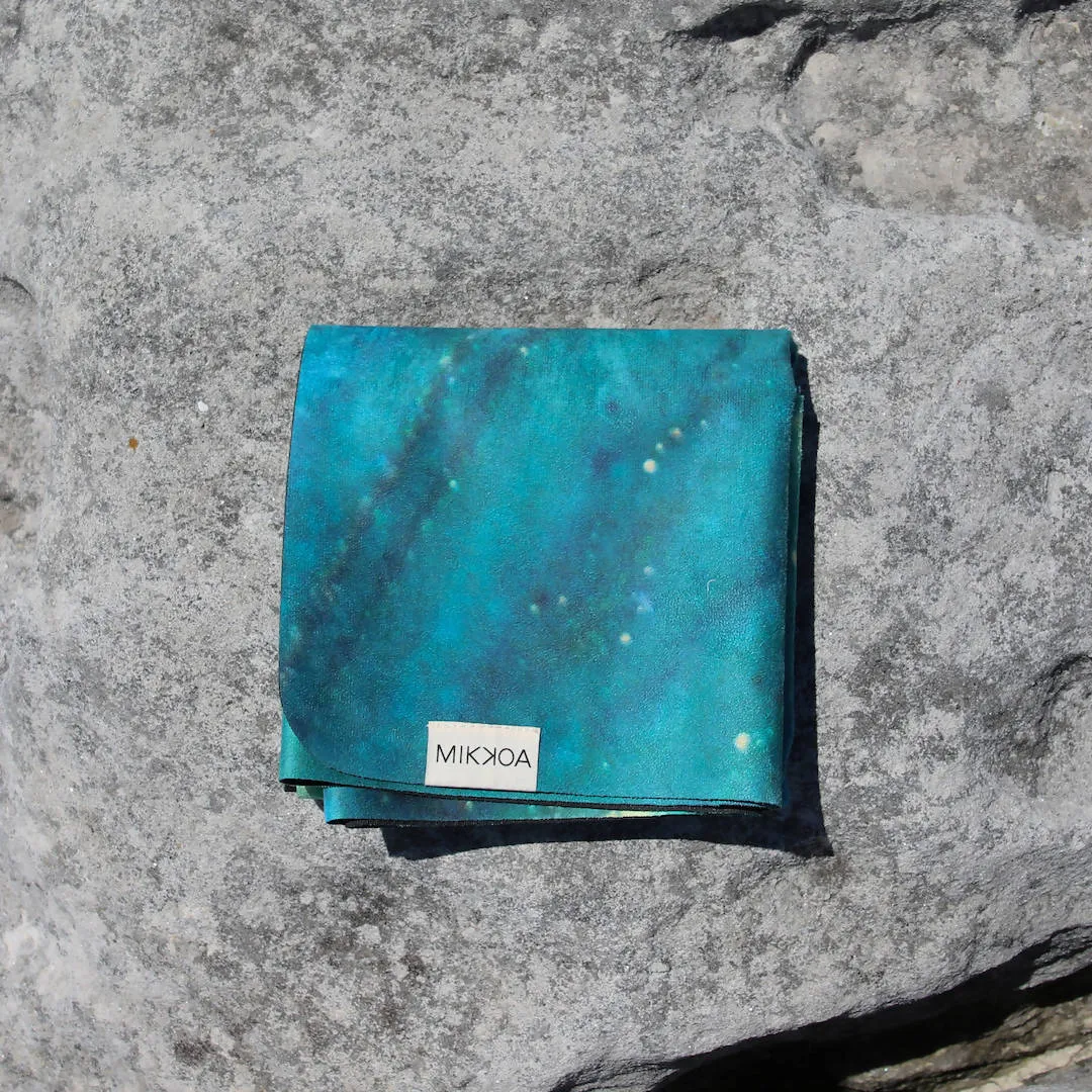 Travel Yoga Mat - Galaxy Aurora