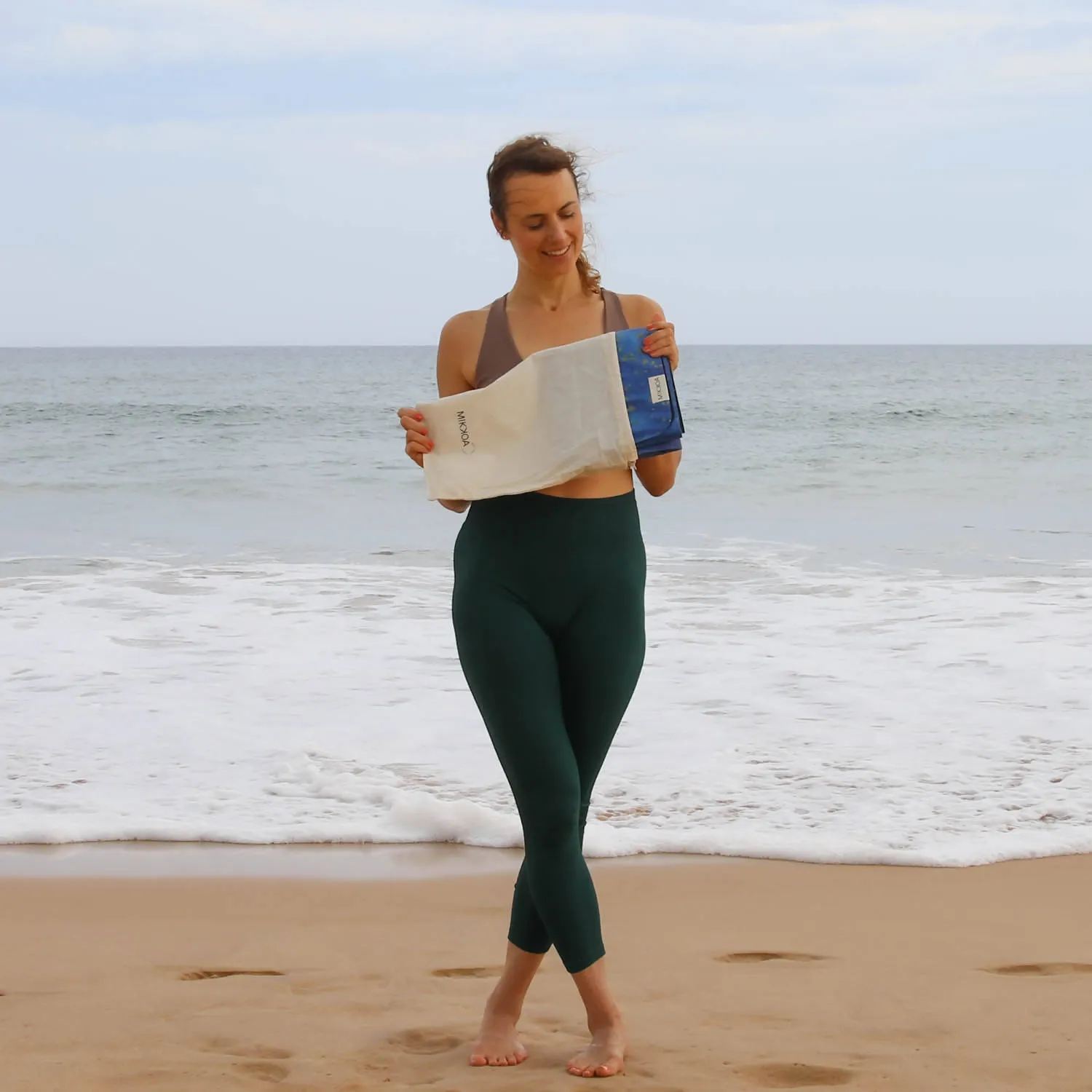 Travel Yoga Mat - Midnight Ocean