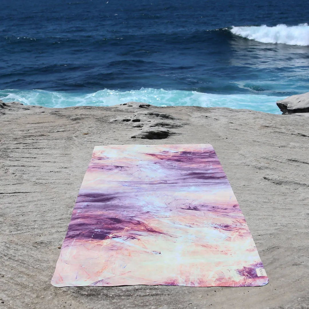 Travel Yoga Mat - Mystic Marble