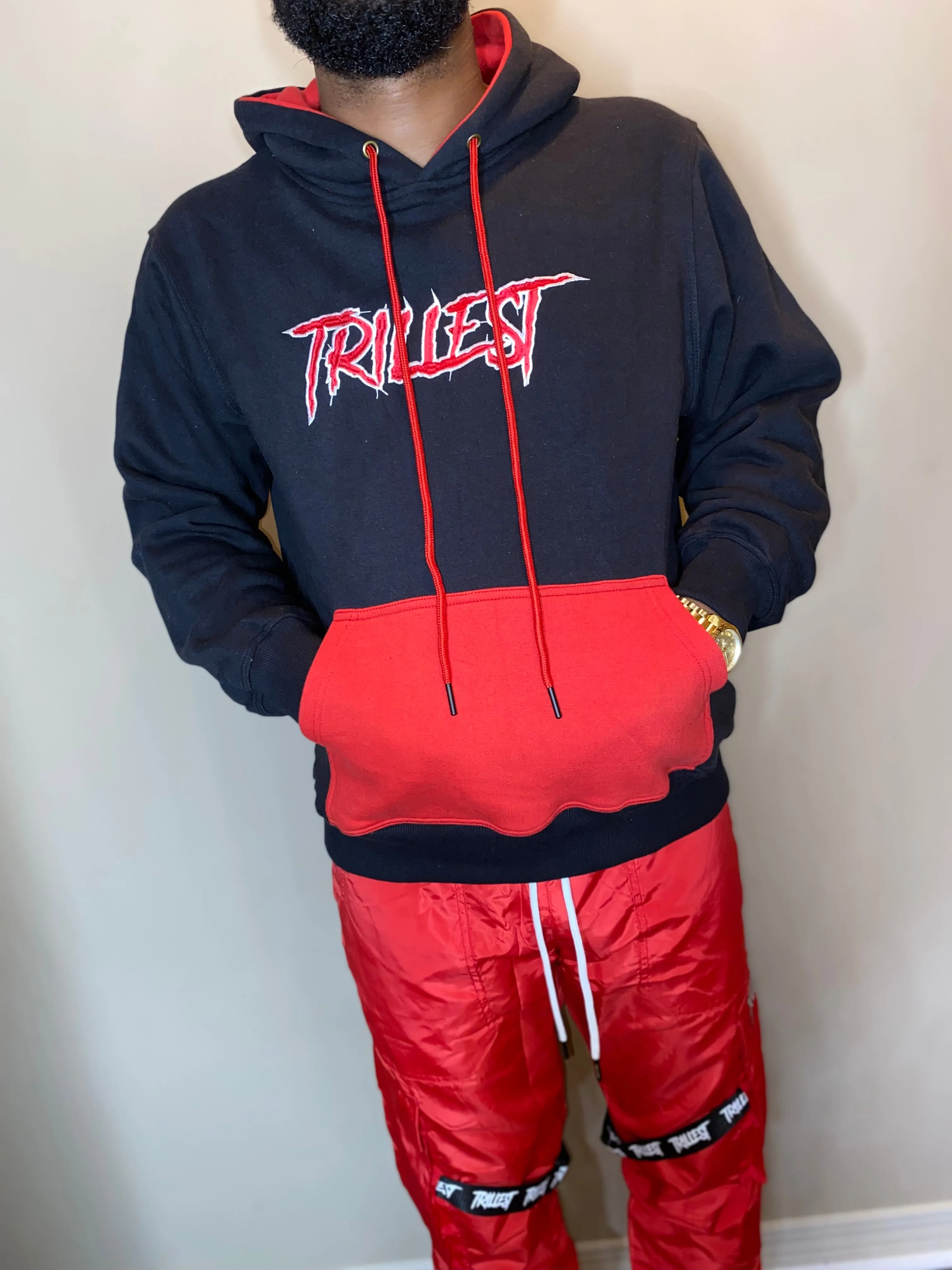 Trillest Red/Black Hoodie