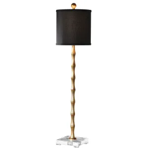 Uttermost Quindici Metal Bamboo Buffet Lamp