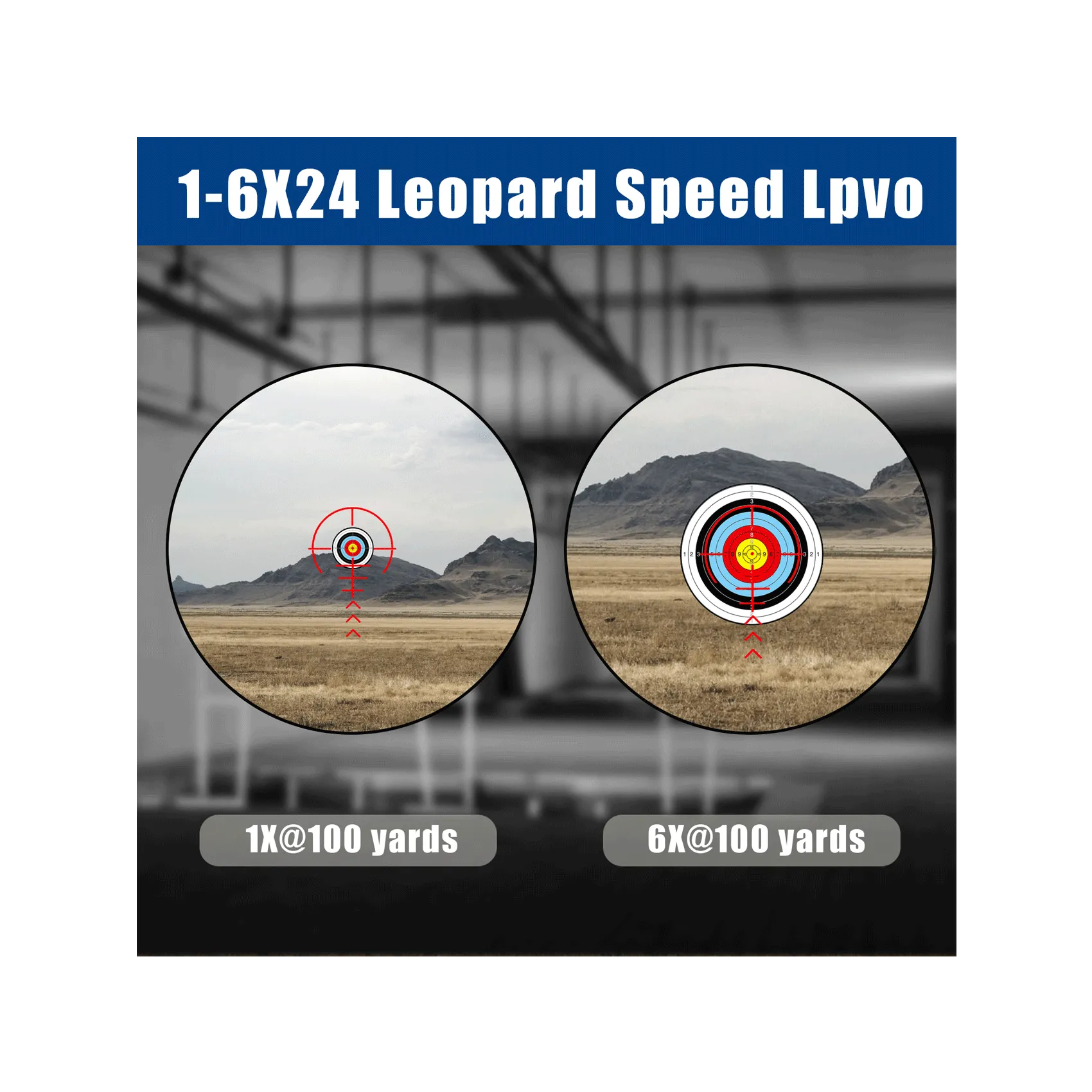 UUQ Leopard Speed 1-6x24 SFP LPVO Rifle Scope