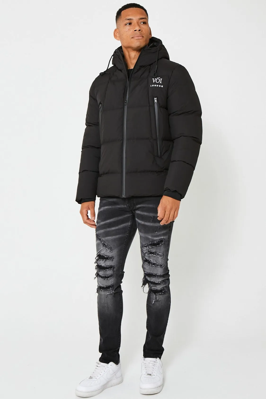 Uxbridge Puffer Jacket - Black