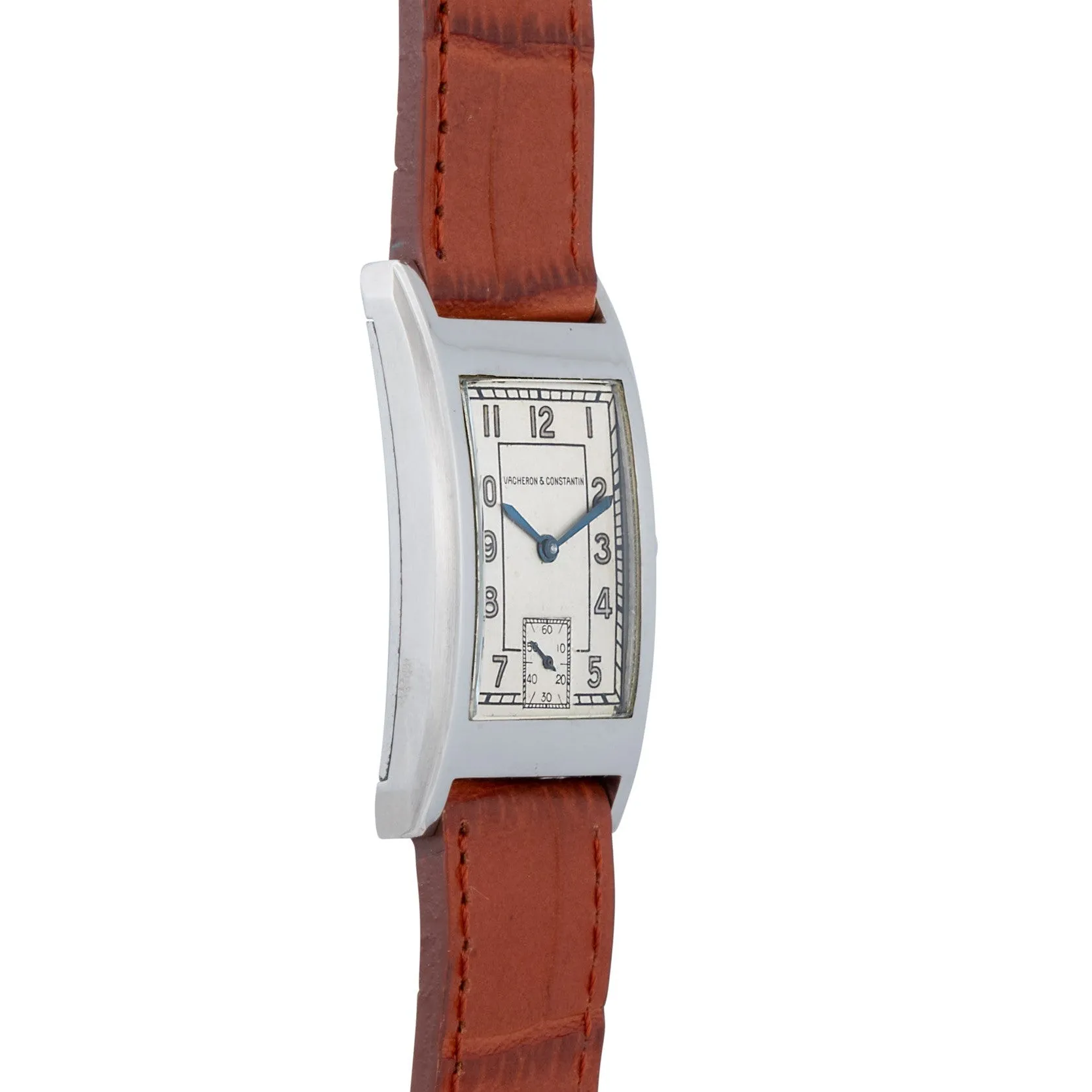 Vacheron Constantin Rectangular Steel Dress Watch