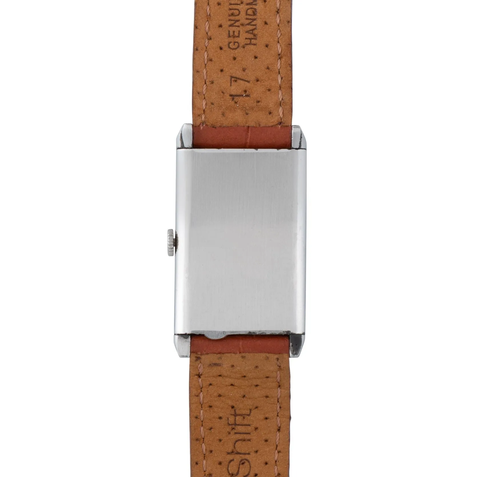 Vacheron Constantin Rectangular Steel Dress Watch