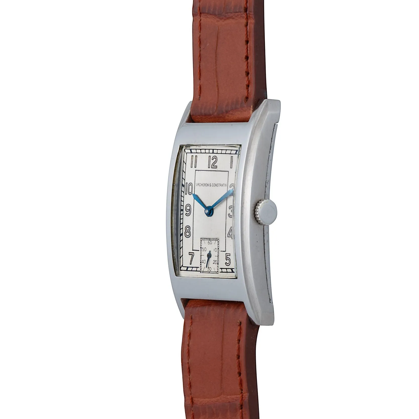 Vacheron Constantin Rectangular Steel Dress Watch