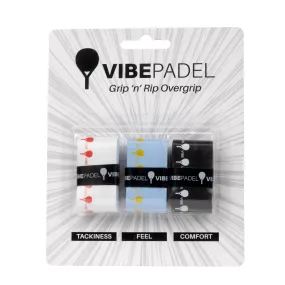 Vibe Padel Overgrip - 3 Pack - Mixed Vibes