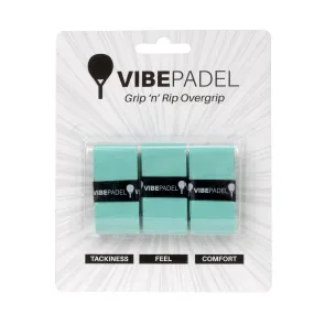 Vibe Padel Overgrip - 3 Pack - Teal