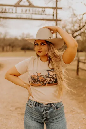 Vintage Rodeo Bull Graphic Tee