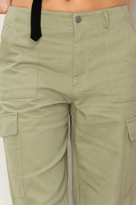 Weekend and Chill High Waist Cargo Pants