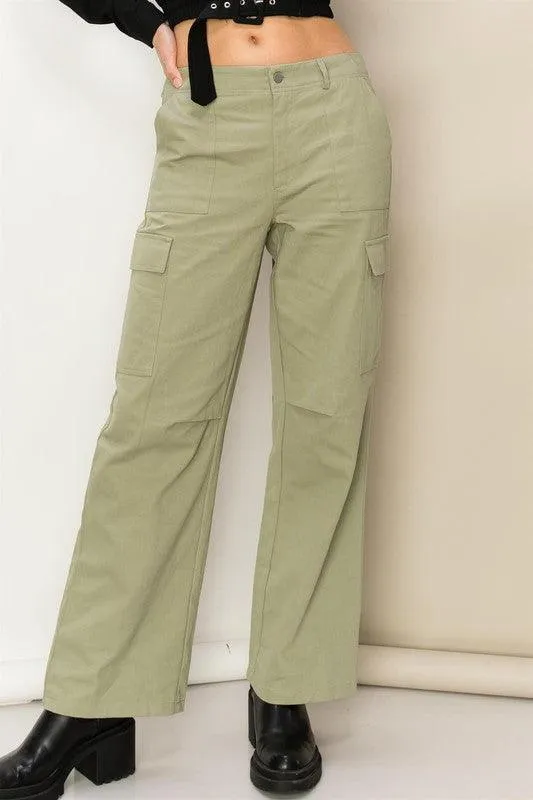 Weekend and Chill High Waist Cargo Pants