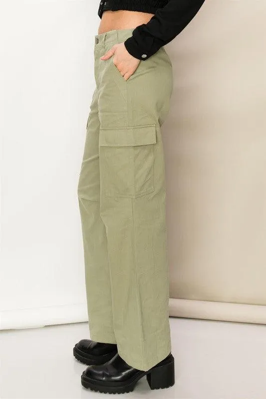 Weekend and Chill High Waist Cargo Pants