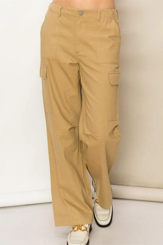 Weekend and Chill High Waist Cargo Pants