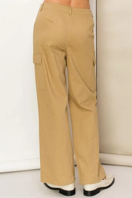 Weekend and Chill High Waist Cargo Pants