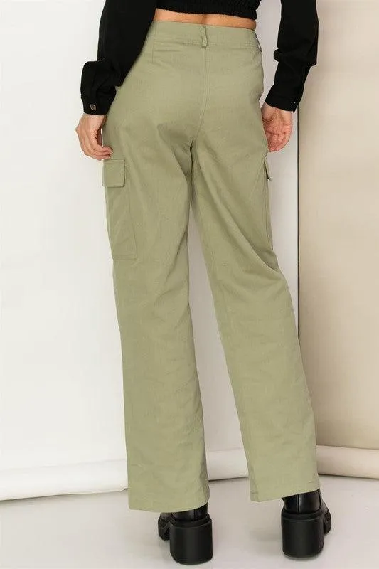 Weekend and Chill High Waist Cargo Pants