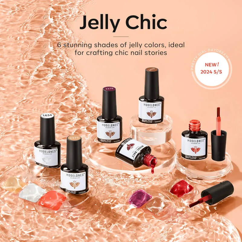 Whisky on Ice - 6 Pcs Gel Nail Polish Set 7ml