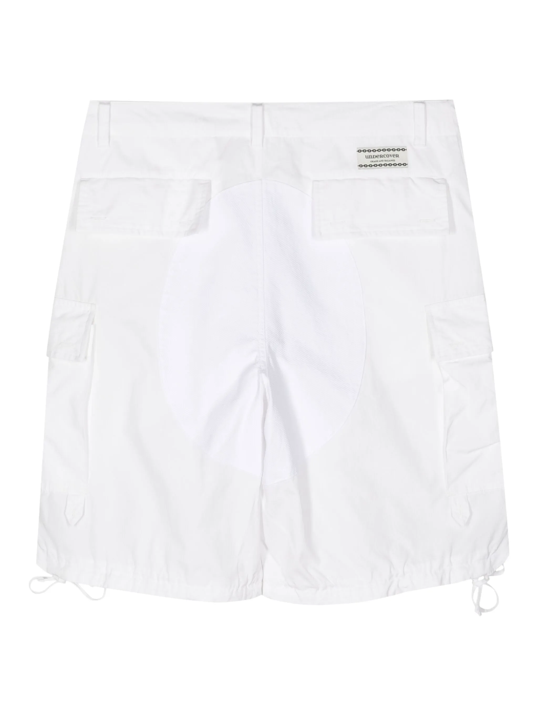 White Cargo Shorts