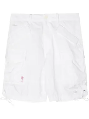 White Cargo Shorts