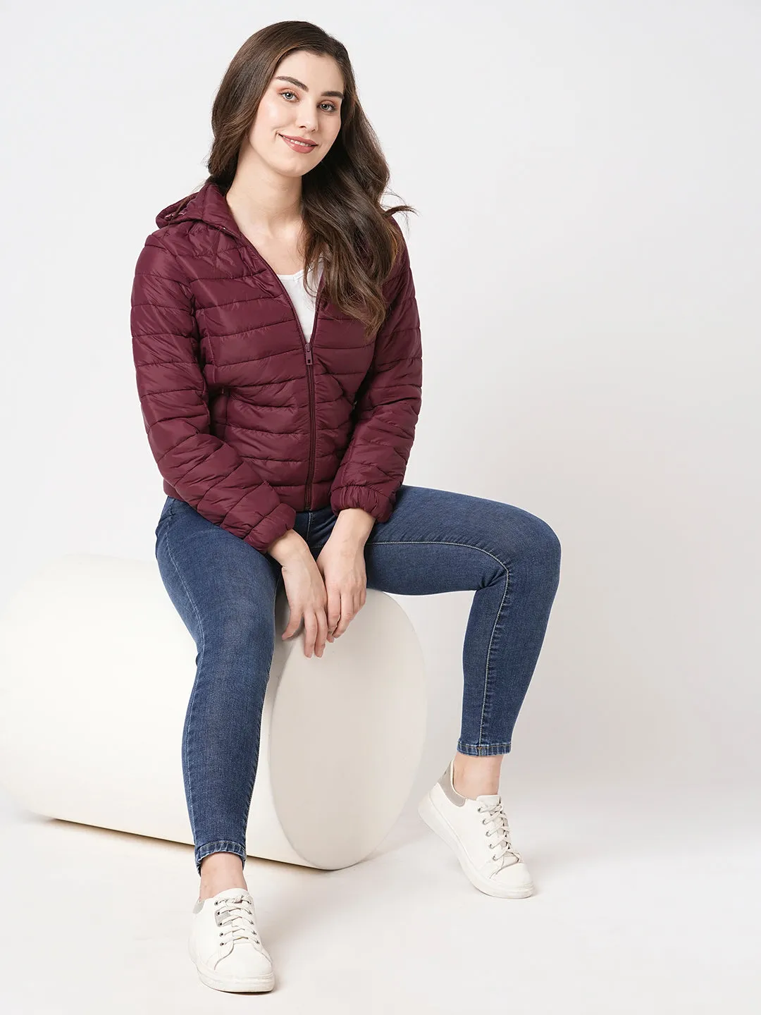 Women Hooded Puffer Jacket