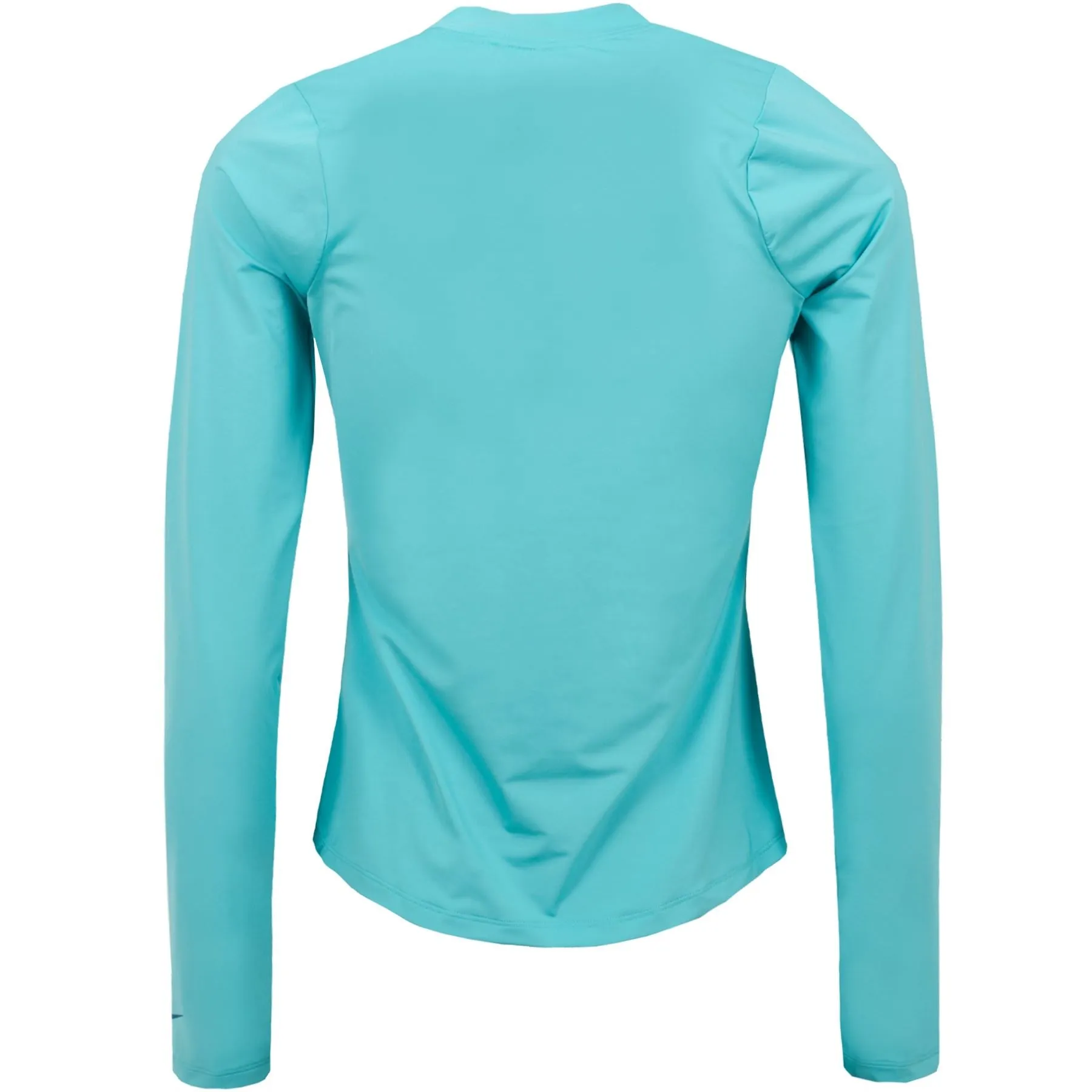 Womens Dri-Fit UV Victory LS Crew Top Washed Teal - SS22