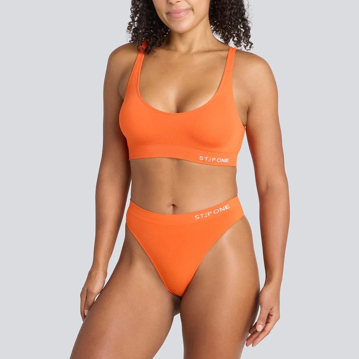 Women's SmoothFit Thong - Orange Crush