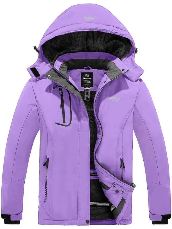 Women's Waterproof Winter Coat Ski Jacket & Snow Rain Jacket with Hood Atna Core