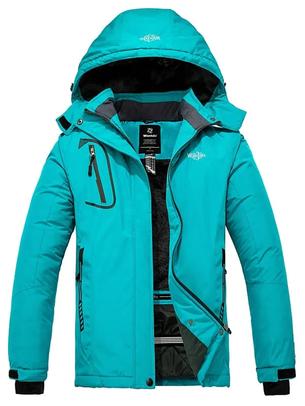 Women's Waterproof Winter Coat Ski Jacket & Snow Rain Jacket with Hood Atna Core