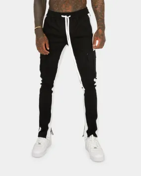 XXIII Alibi Stripe Cargo Pant Black/White