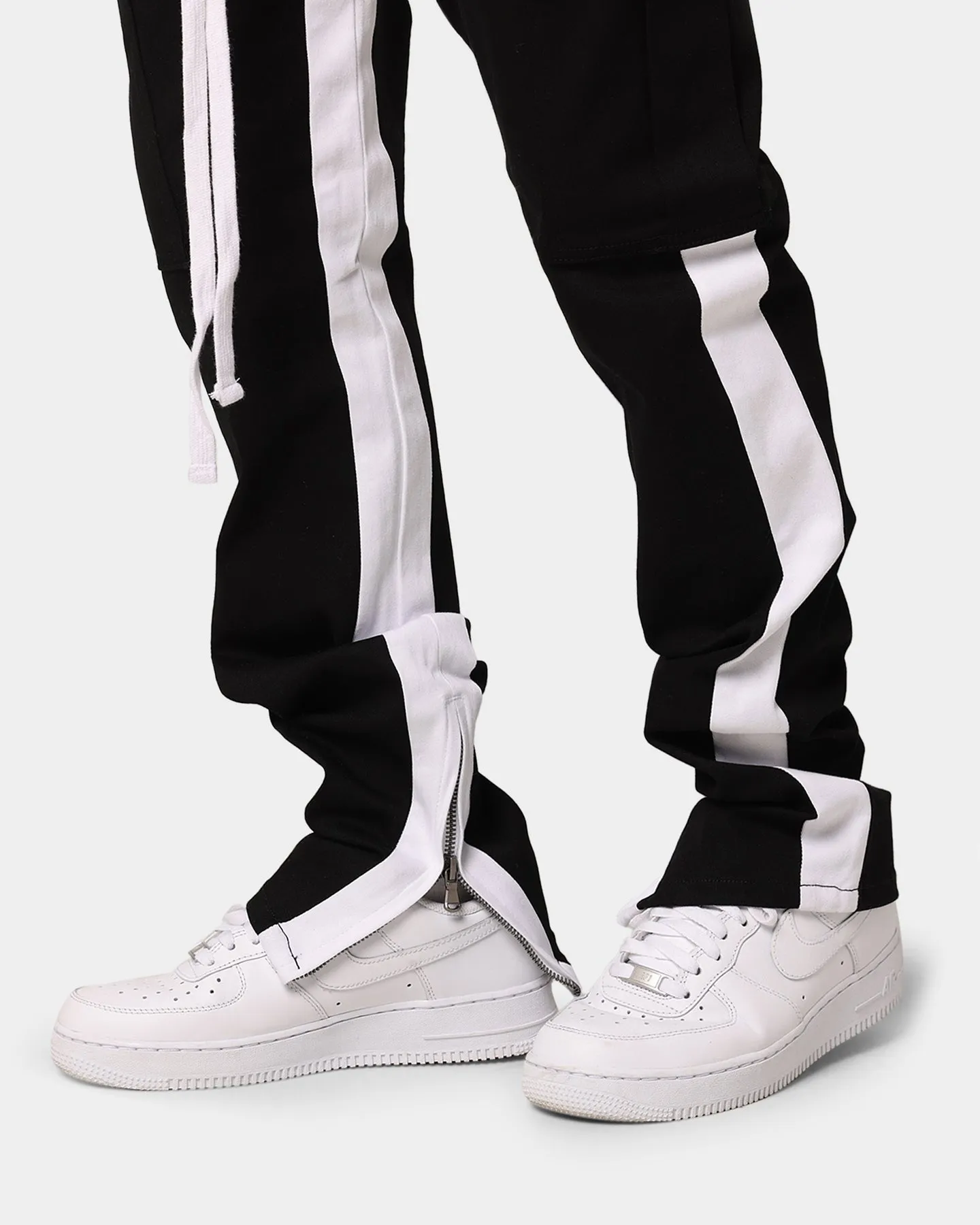 XXIII Alibi Stripe Cargo Pant Black/White