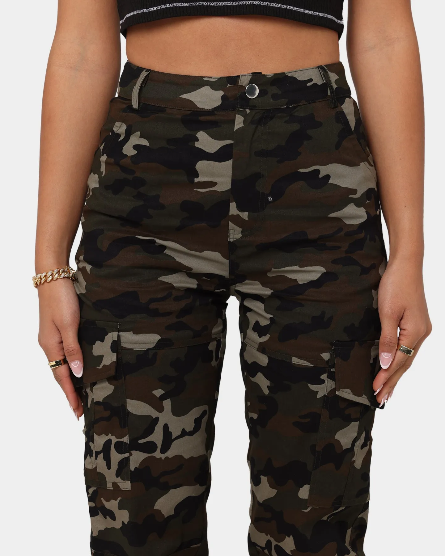 XXIII Women's Camo Cargo Stretch Pant Camo