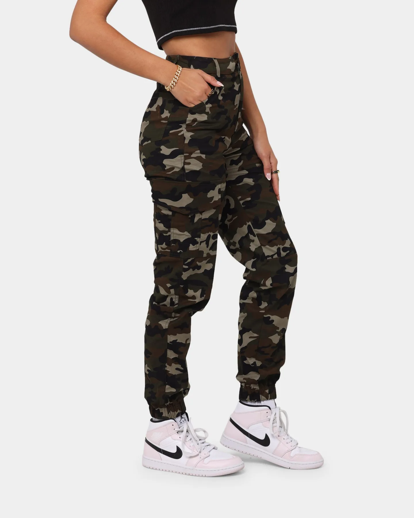 XXIII Women's Camo Cargo Stretch Pant Camo