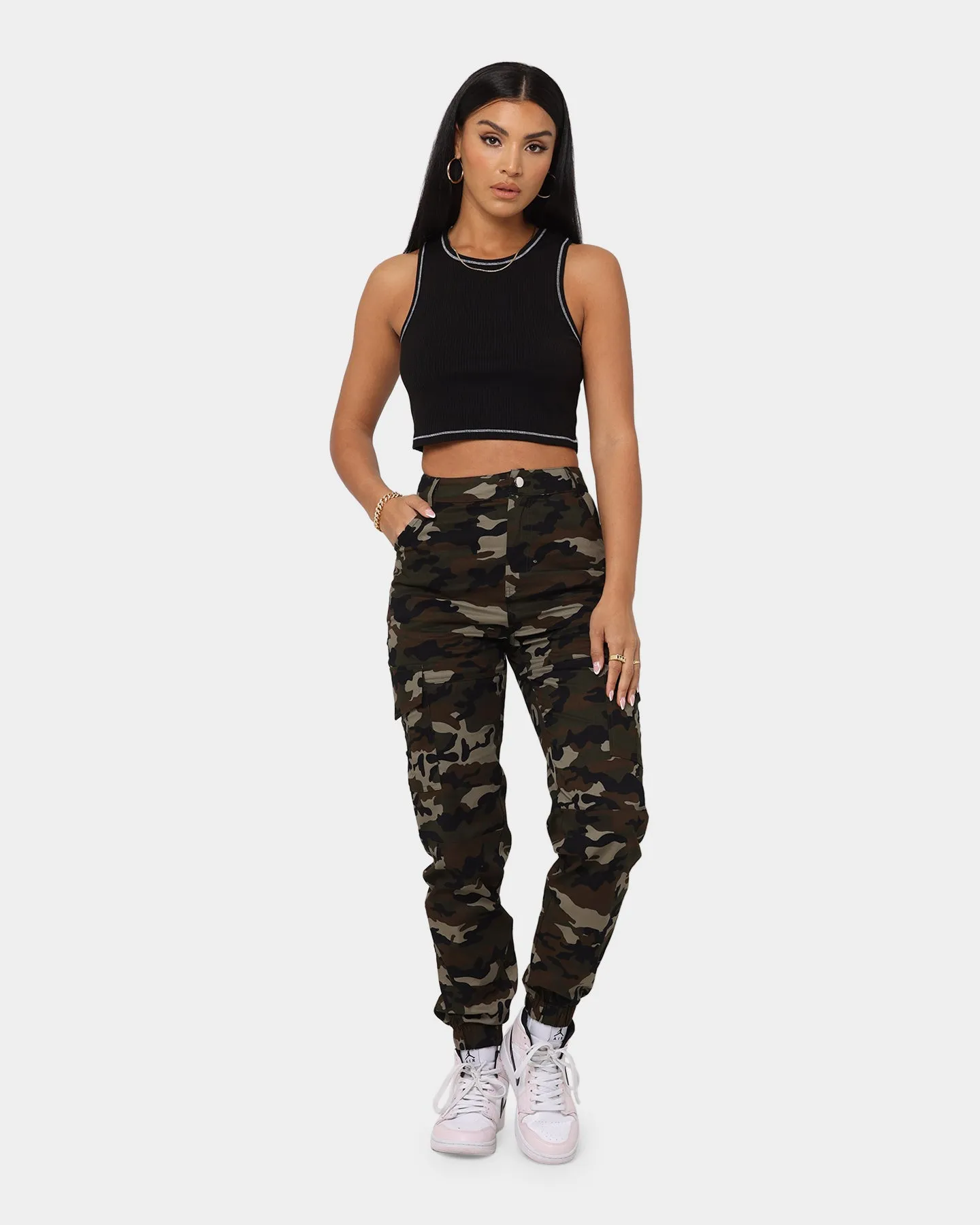 XXIII Women's Camo Cargo Stretch Pant Camo