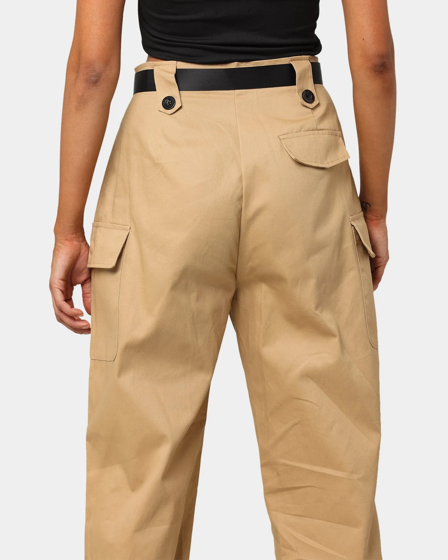 XXIII Women's Phoenix Belt Cargo Pant Tan