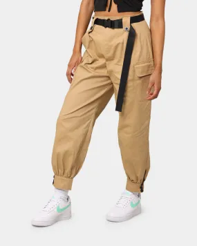 XXIII Women's Phoenix Belt Cargo Pant Tan