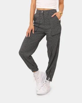 XXIII Women's Vera Plaid Cargo Pants Navy