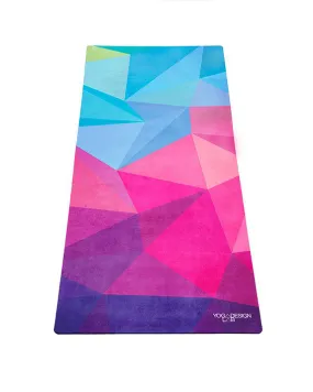 Yoga Design Lab Kid's Combo Studio Yoga Mat 4mm - Geo Print