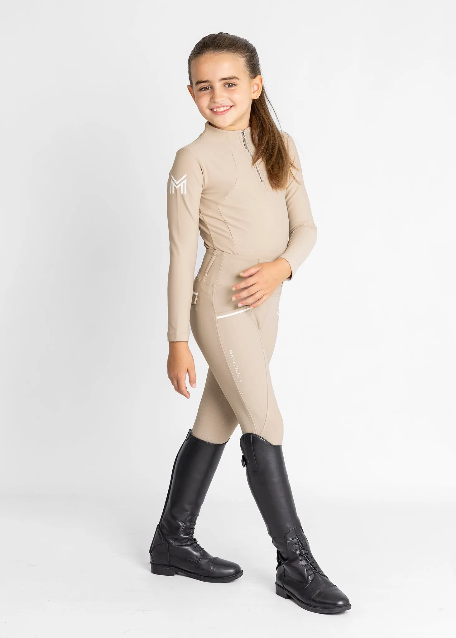 YR Long Sleeve Base Layer (Beige)